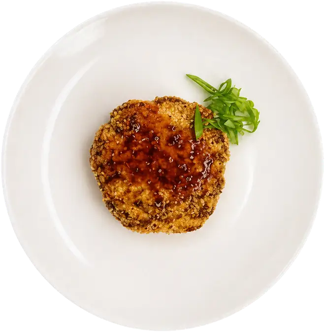 Fresh Fork Grill sweet and spicy chicken patty